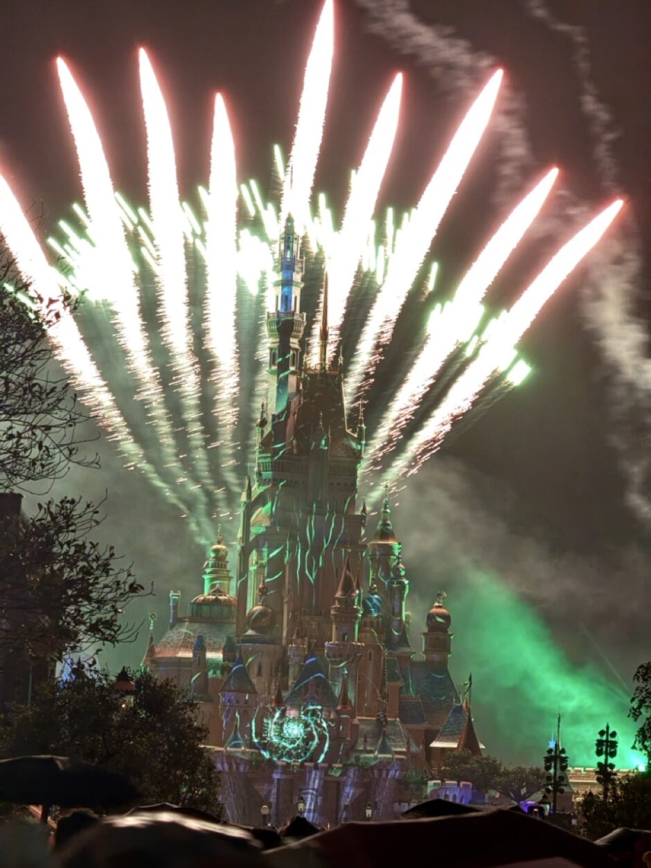香港ディズニーランド花火