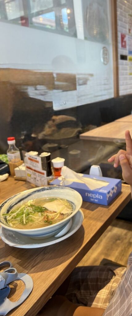 イオンで食べたラーメン