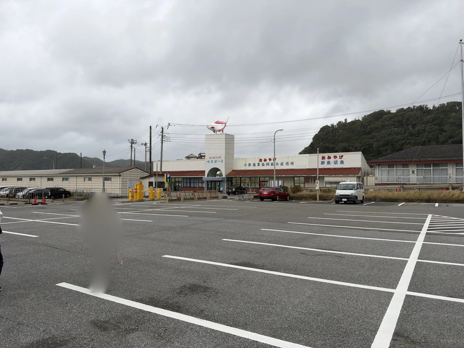 吉夢の駐車場から見たホテルの建物
